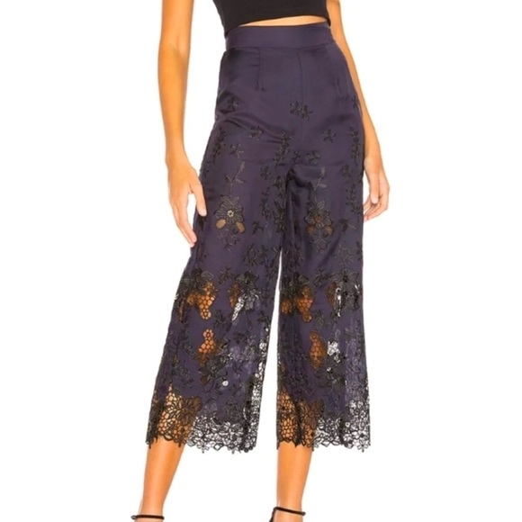 NWOT REVOLVE LOVERS & FRIENDS Cleo Pant Navy S - Picture 1 of 11